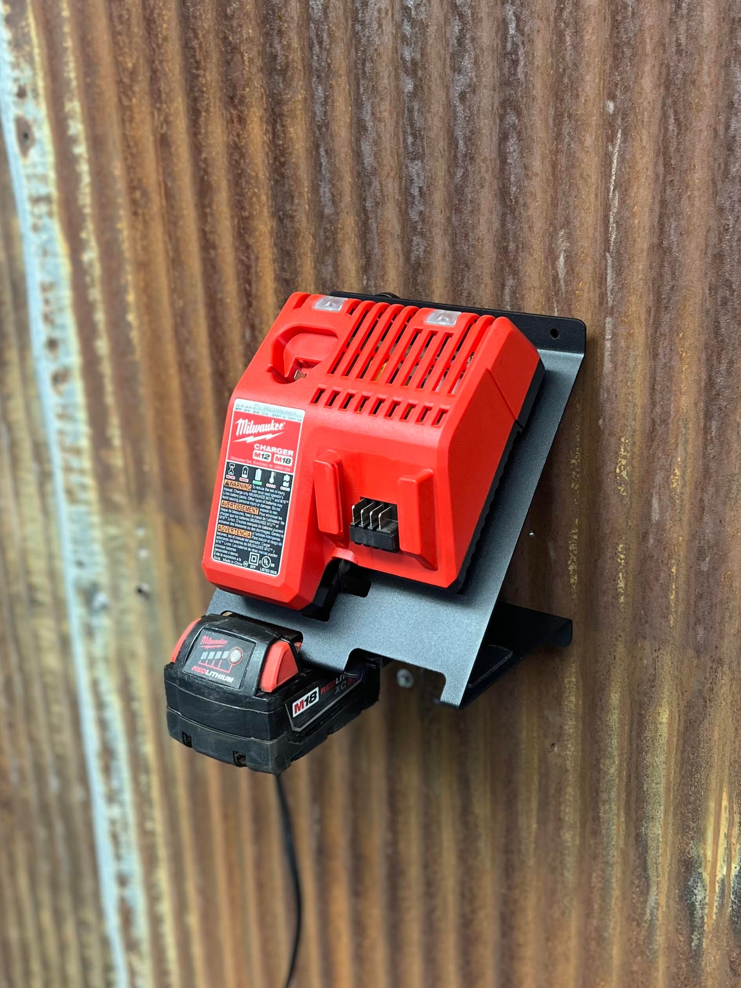 Battery Charger Mount - Milwaukee M18