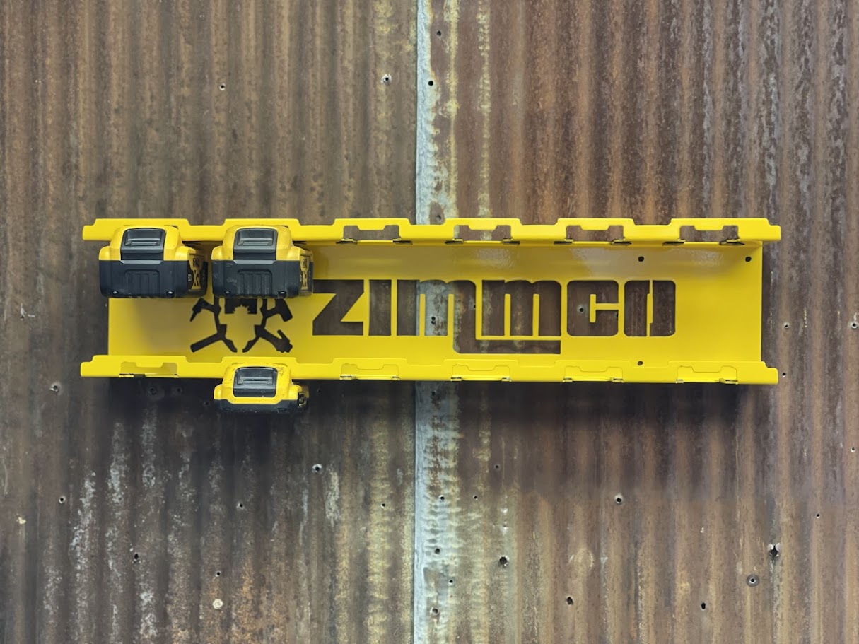 12 Battery Rack - DeWalt 20V