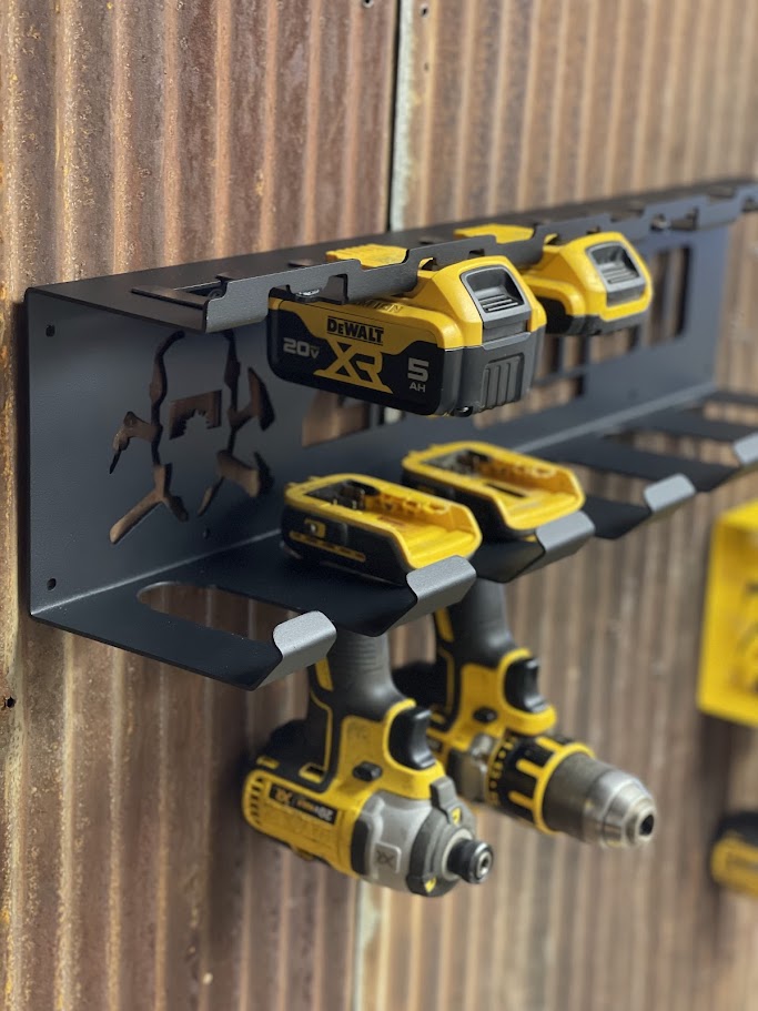 6 Tool & Battery Rack - DeWalt 20V