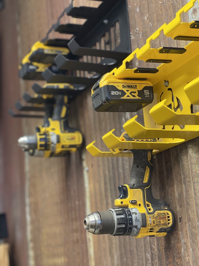 6 Tool & Battery Rack - DeWalt 20V