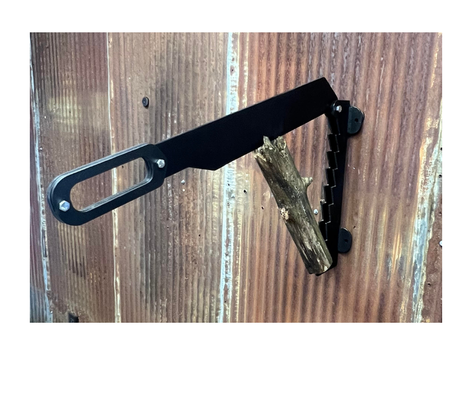 Wall Mounted Kindling Splitter