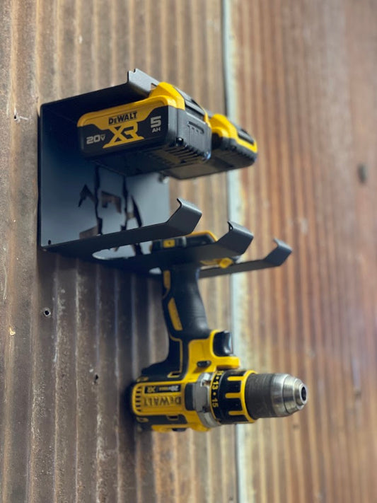 2 Tool & Battery Rack - DeWalt 20V