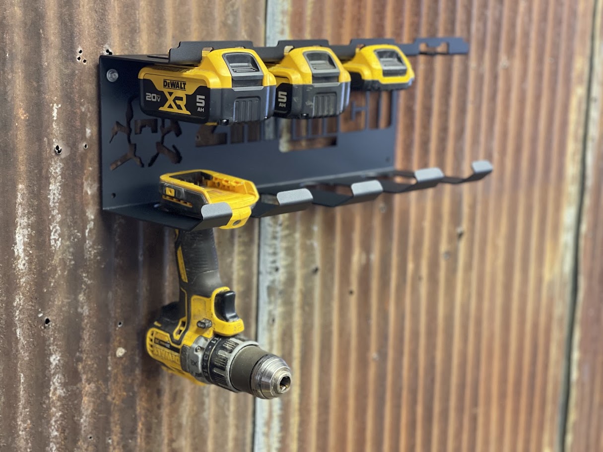4 Tool & Battery Rack - DeWalt 20V – Zimmco