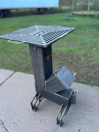 6 Inch Rocket Stove
